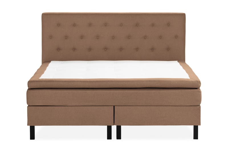 NAZAMA Sängpaket 180x200 Skummadrass Brun - Möbler - Sovrum - Sängar - Kontinentalsängar