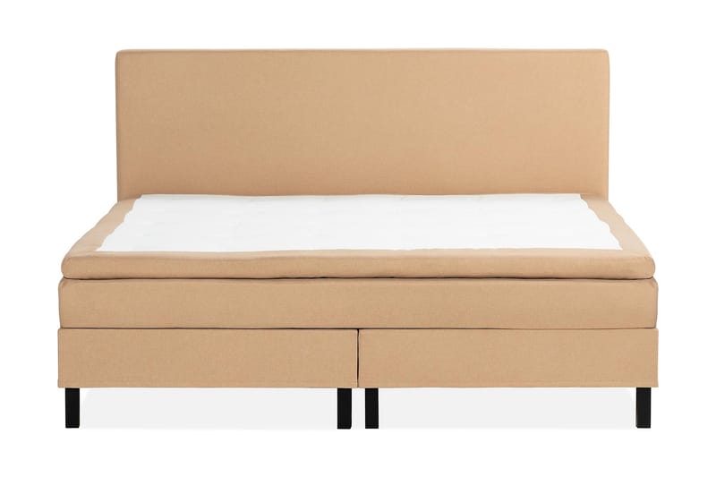 NAZAMA Sängpaket 210x210 Latexmadrass Beige - Möbler - Sovrum - Sängar - Kontinentalsängar