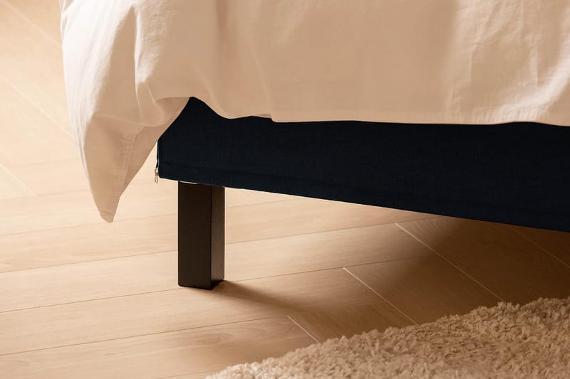 NAZAMA Sängpaket 210x210 Latexmadrass Blå - Möbler - Sovrum - Sängar - Kontinentalsängar