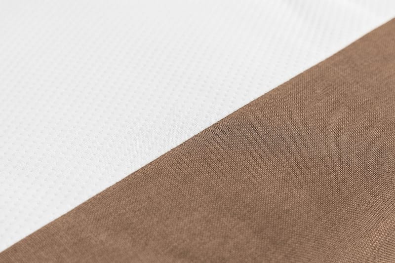 NAZAMA Sängpaket 210x210 Latexmadrass Brun - Möbler - Sovrum - Sängar - Kontinentalsängar
