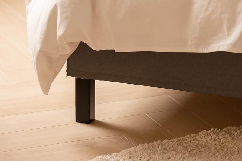 NAZAMA Sängpaket 210x210 Latexmadrass Brun - Möbler - Sovrum - Sängar - Kontinentalsängar
