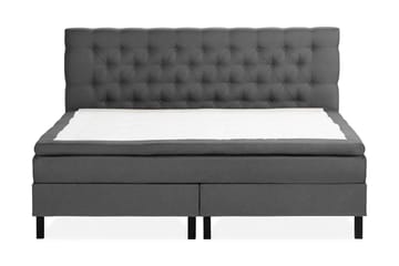 NAZAMA Sängpaket 210x210 Latexmadrass Mörkgrå