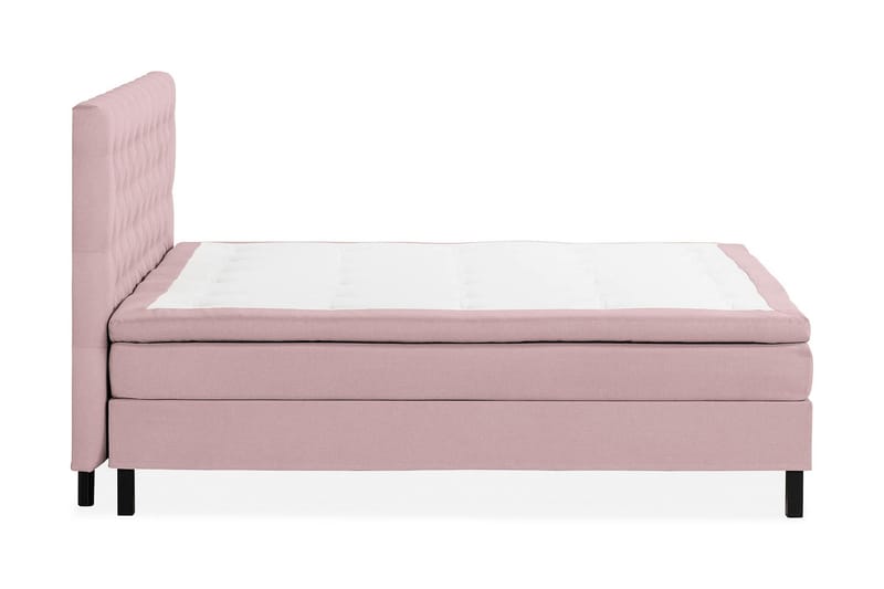 NAZAMA Sängpaket 210x210 Latexmadrass Rosa - Möbler - Sovrum - Sängar - Komplett Sängpaket