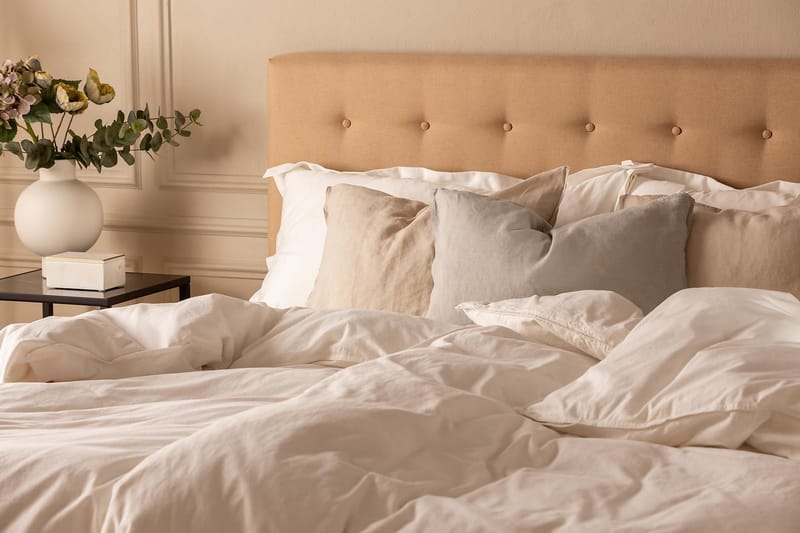 NAZAMA Sängpaket 210x210 Memorymadrass Beige - Möbler - Sovrum - Sängar - Komplett Sängpaket