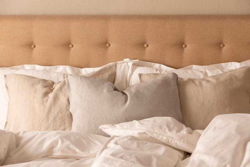 NAZAMA Sängpaket 210x210 Memorymadrass Beige - Möbler - Sovrum - Sängar - Komplett Sängpaket