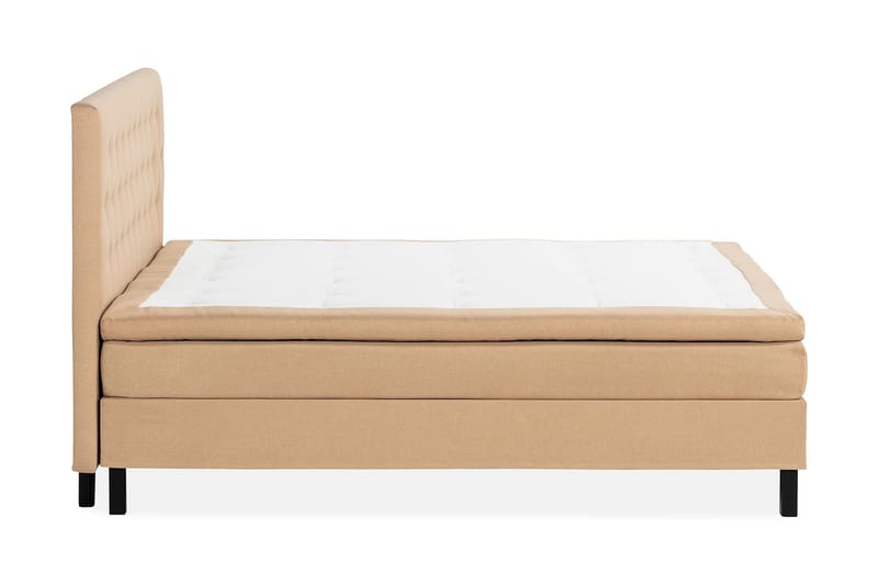 NAZAMA Sängpaket 210x210 Memorymadrass Beige - Komplett Sängpaket - Kontinentalsängar