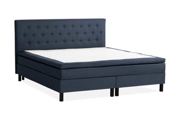 NAZAMA Sängpaket 210x210 Memorymadrass Blå - Möbler - Sovrum - Sängar - Komplett Sängpaket