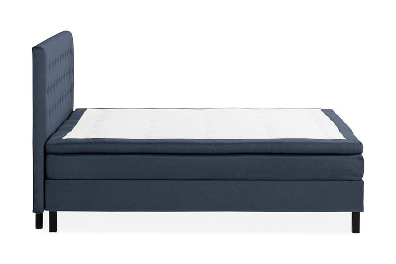 NAZAMA Sängpaket 210x210 Memorymadrass Blå - Komplett Sängpaket - Kontinentalsängar
