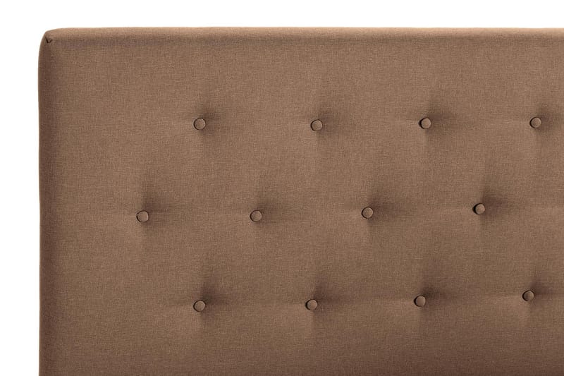 NAZAMA Sängpaket 210x210 Memorymadrass Brun - Möbler - Sovrum - Sängar - Komplett Sängpaket