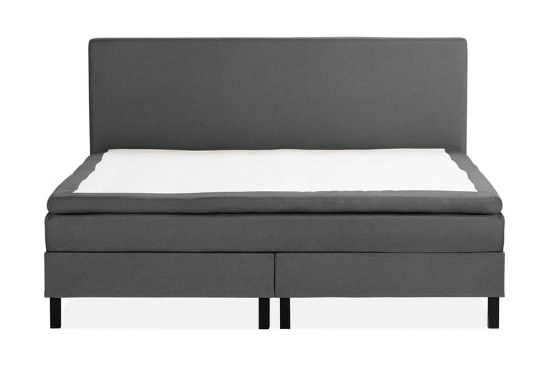 NAZAMA Sängpaket 210x210 Memorymadrass Mörkgrå - Möbler - Sovrum - Sängar - Kontinentalsängar