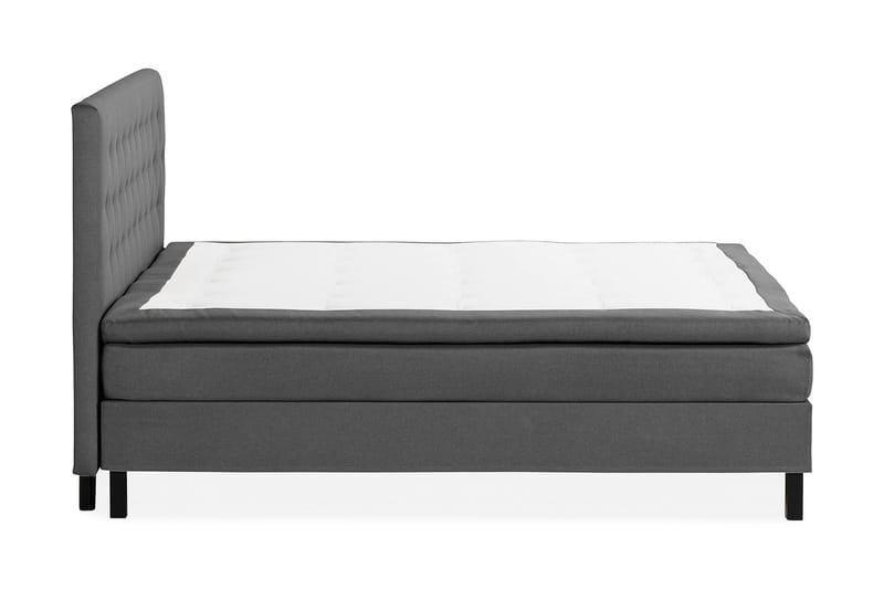 NAZAMA Sängpaket 210x210 Memorymadrass Mörkgrå - Möbler - Sovrum - Sängar - Komplett Sängpaket