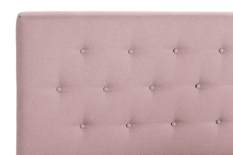 NAZAMA Sängpaket 210x210 Memorymadrass Rosa - Möbler - Sovrum - Sängar - Komplett Sängpaket