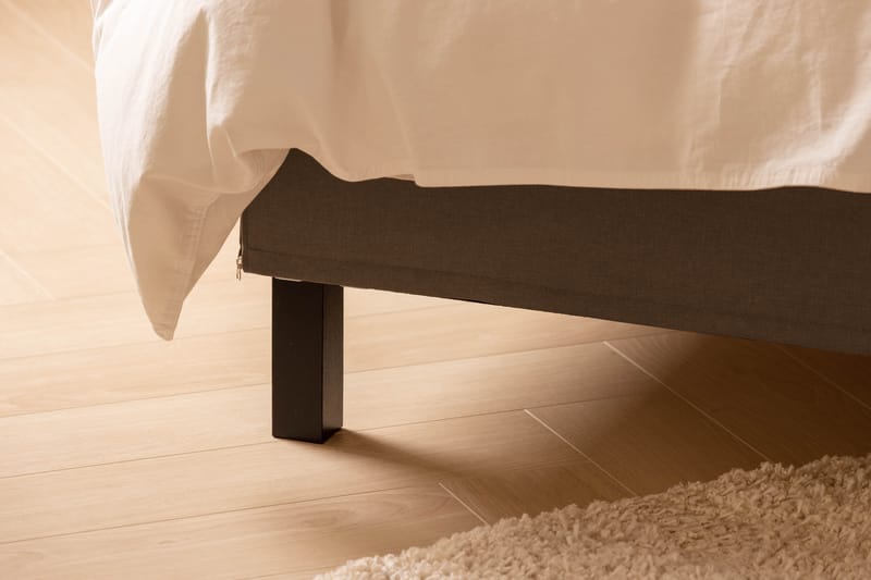 NAZAMA Sängpaket 210x210 Skummadrass Brun - Möbler - Sovrum - Sängar - Kontinentalsängar
