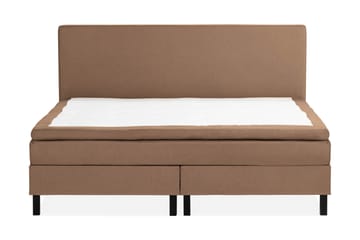 NAZAMA Sängpaket 210x210 Skummadrass Brun