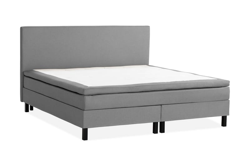 NAZAMA Sängpaket 210x210 Skummadrass Grå - Möbler - Sovrum - Sängar - Komplett Sängpaket