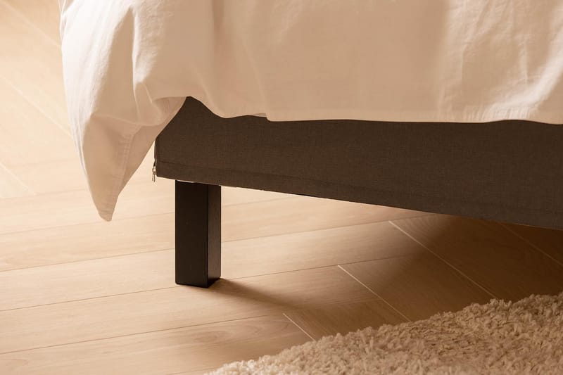 NAZAMA Sängpaket 90x200 Latexmadrass Brun - Möbler - Sovrum - Sängar - Kontinentalsängar