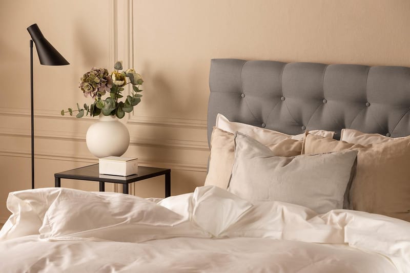 NAZAMA Sängpaket 90x200 Latexmadrass Grå - Möbler - Sovrum - Sängar - Komplett Sängpaket