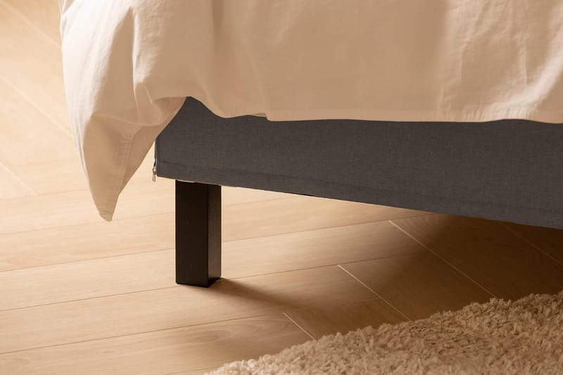 NAZAMA Sängpaket 90x200 Latexmadrass Grå - Möbler - Sovrum - Sängar - Komplett Sängpaket