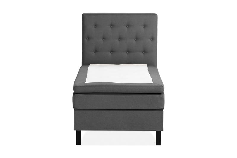 NAZAMA Sängpaket 90x200 Latexmadrass Mörkgrå - Möbler - Sovrum - Sängar - Kontinentalsängar