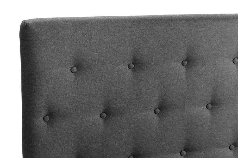 NAZAMA Sängpaket 90x200 Latexmadrass Mörkgrå - Möbler - Sovrum - Sängar - Kontinentalsängar