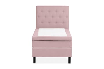 NAZAMA Sängpaket 90x200 Latexmadrass Rosa