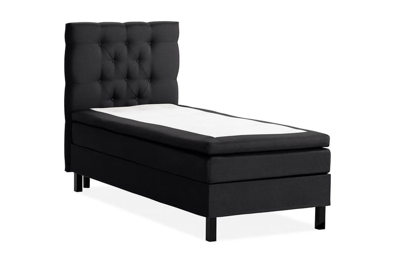 NAZAMA Sängpaket 90x200 Latexmadrass Svart - Möbler - Sovrum - Sängar - Komplett Sängpaket