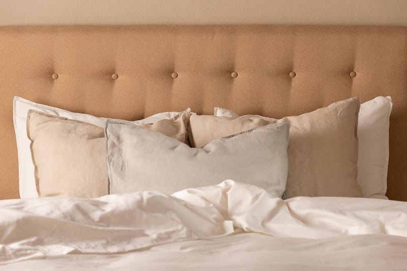 NAZAMA Sängpaket 90x200 Memorymadrass Beige - Möbler - Sovrum - Sängar - Kontinentalsängar