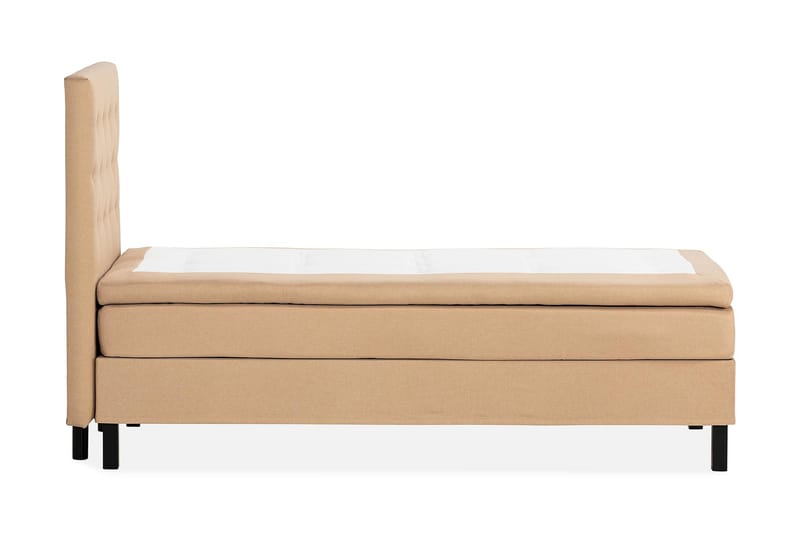 NAZAMA Sängpaket 90x200 Memorymadrass Beige - Komplett Sängpaket - Kontinentalsängar