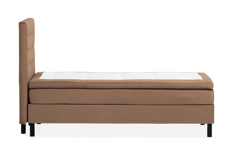NAZAMA Sängpaket 90x200 Memorymadrass Brun - Möbler - Sovrum - Sängar - Kontinentalsängar
