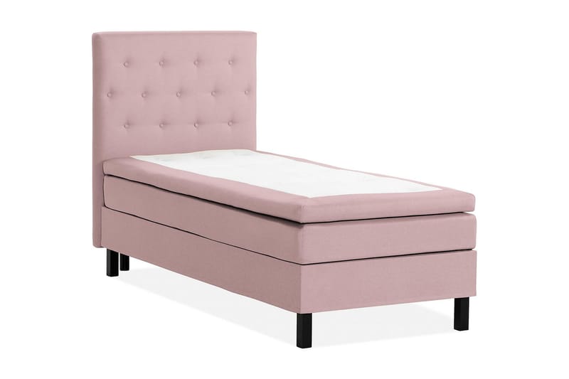 NAZAMA Sängpaket 90x200 Memorymadrass Rosa - Möbler - Sovrum - Sängar - Komplett Sängpaket