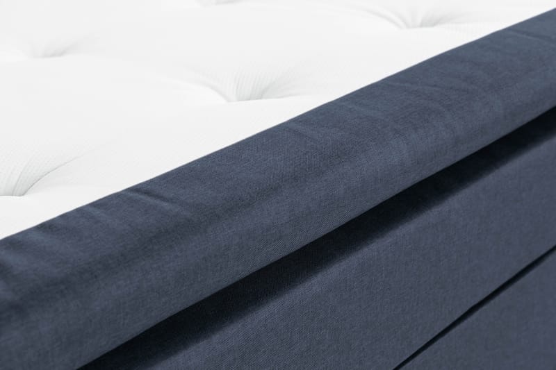 NAZAMA Sängpaket 90x200 Skummadrass Blå - Komplett Sängpaket - Kontinentalsängar