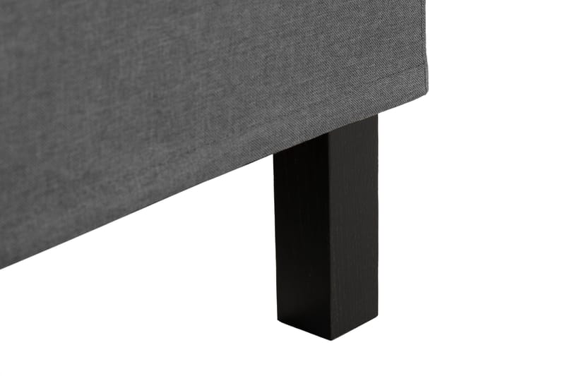 NAZAMA Sängpaket 90x200 Skummadrass Mörkgrå - Möbler - Sovrum - Sängar - Kontinentalsängar