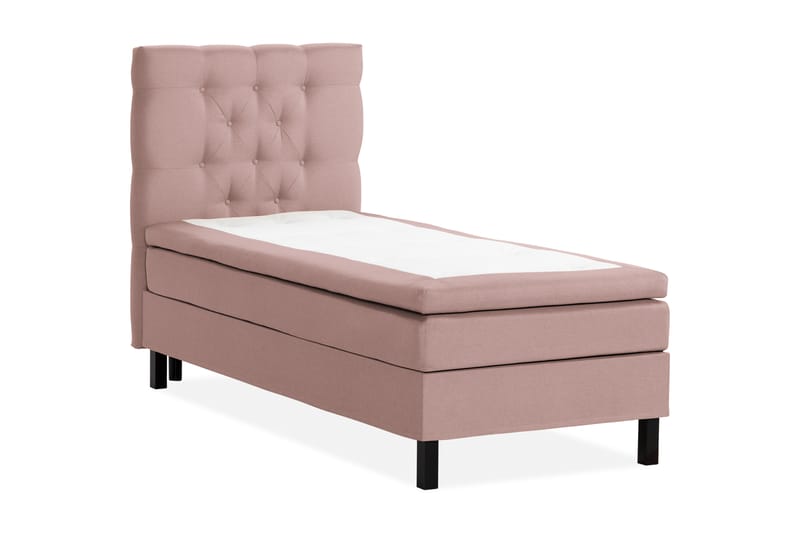 NAZAMA Sängpaket 90x200 Skummadrass Rosa - Möbler - Sovrum - Sängar - Komplett Sängpaket