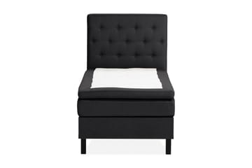 NAZAMA Sängpaket 90x200 Skummadrass Svart
