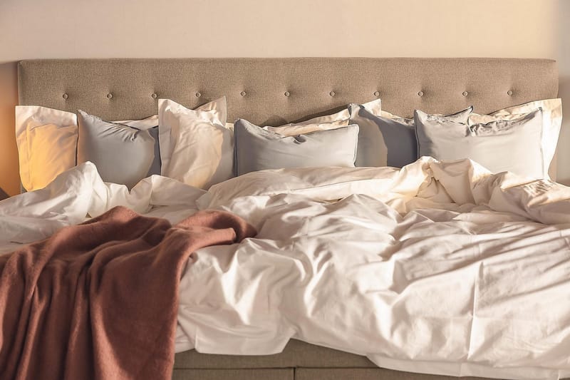 NOVELLA Familjesäng 240x200 cm Mullvad (+Fler val) - Möbler - Sovrum - Sängar - Kontinentalsängar