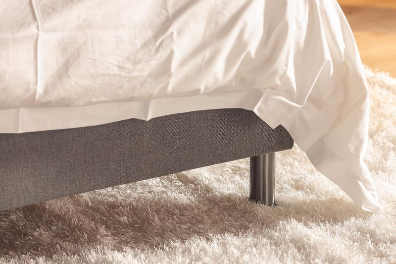 NOVELLA Familjesäng 240x210 cm Ljusgrå (+Fler val) - Möbler - Sovrum - Sängar - Kontinentalsängar