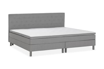 NOVELLA Familjesäng Sängpaket 240x210 cm Ljusgrå (+Fler val)