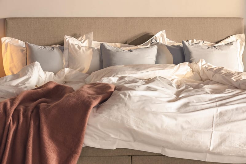 NOVELLA Familjesäng Sängpaket 240x210 cm Mullvad (+Fler val) - Möbler - Sovrum - Sängar - Kontinentalsängar