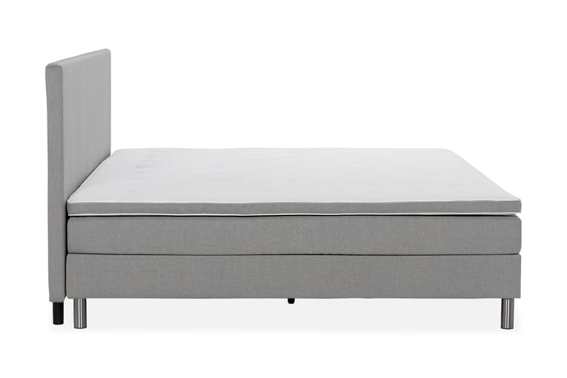 NOVELLA Familjesäng Sängpaket 280x200 cm Ljusgrå (+Fler val) - Möbler - Sovrum - Sängar - Komplett Sängpaket