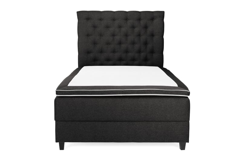 OAKHAM Komplett Sängpaket Säng med Förvaring 140x200 Mörkgrå - Royal King Size Sänggavel 140x200 - Möbler - Sovrum - Sängar - Komplett Sängpaket