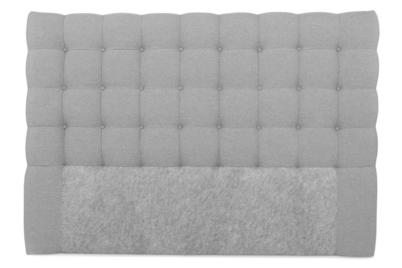 OAKHAM Komplett Sängpaket Säng med Förvaring 180x200 Ljusgrå - Royal Box Sänggavel 180 cm - Möbler - Sovrum - Sängar - Komplett Sängpaket