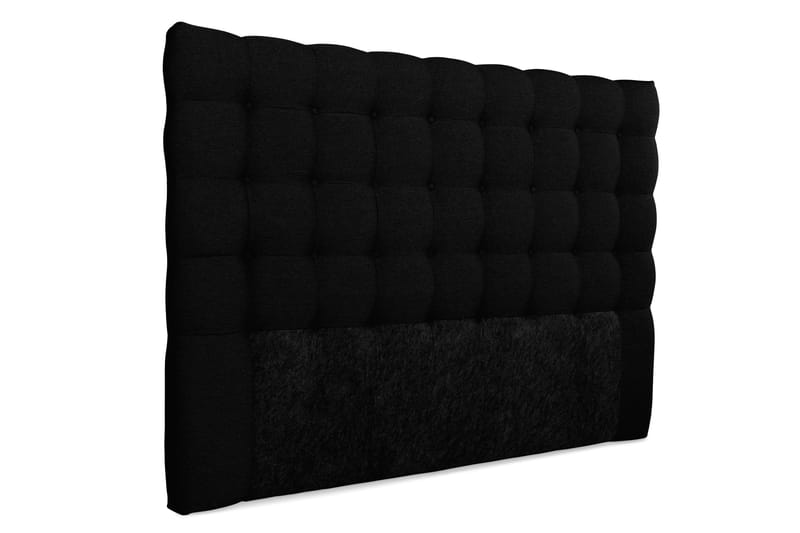 OAKHAM Komplett Sängpaket Säng med Förvaring 180x200 Svart - Royal Box Sänggavel 180 cm - Möbler - Sovrum - Sängar - Komplett Sängpaket