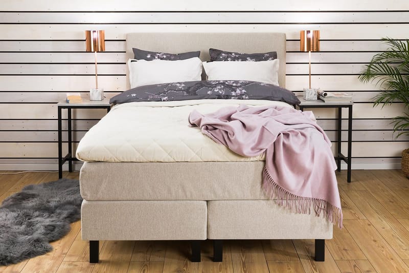 Princess Kontinentalsäng 140x200cm - Beige - Möbler - Sovrum - Sängar - Kontinentalsängar
