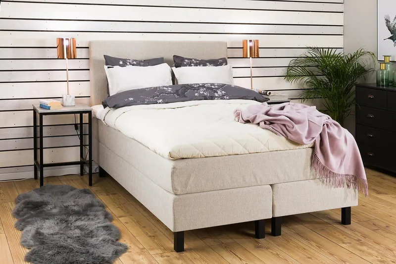 Princess Kontinentalsäng 140x200cm - Beige - Möbler - Sovrum - Sängar - Kontinentalsängar