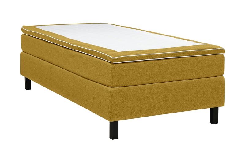 Princess Sängpaket 120x200 cm - Gul - Möbler - Sovrum - Sängar - Kontinentalsängar