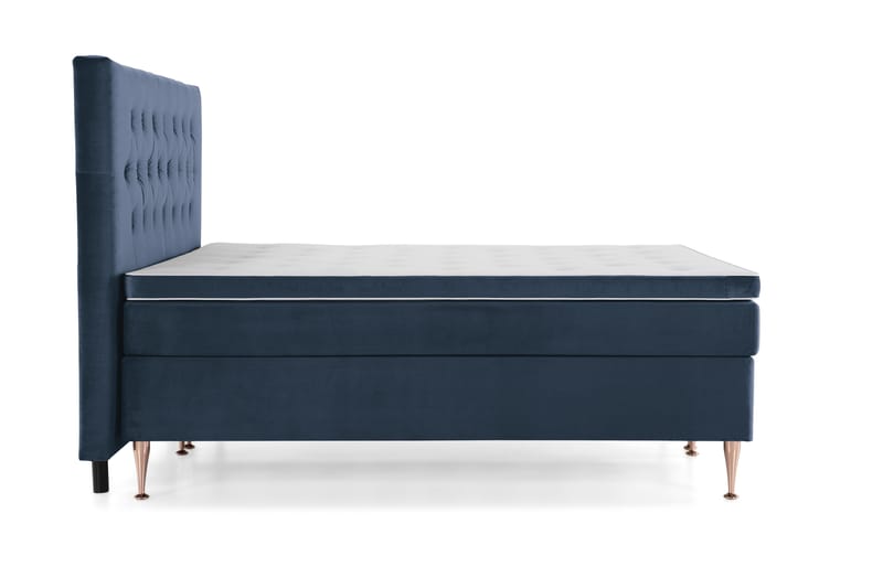 Royal Velvet Kontinentalsäng 180x200 cm - Mörkblå - Möbler - Sovrum - Sängar - Kontinentalsängar
