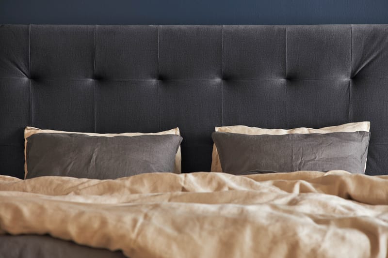 Santorini Sängpaket Ramsäng 90x200 - Mörkgrå - Möbler - Sovrum - Sängar - Komplett Sängpaket