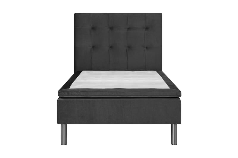 Santorini Sängpaket Ramsäng 90x200 - Mörkgrå - Möbler - Sovrum - Sängar - Komplett Sängpaket
