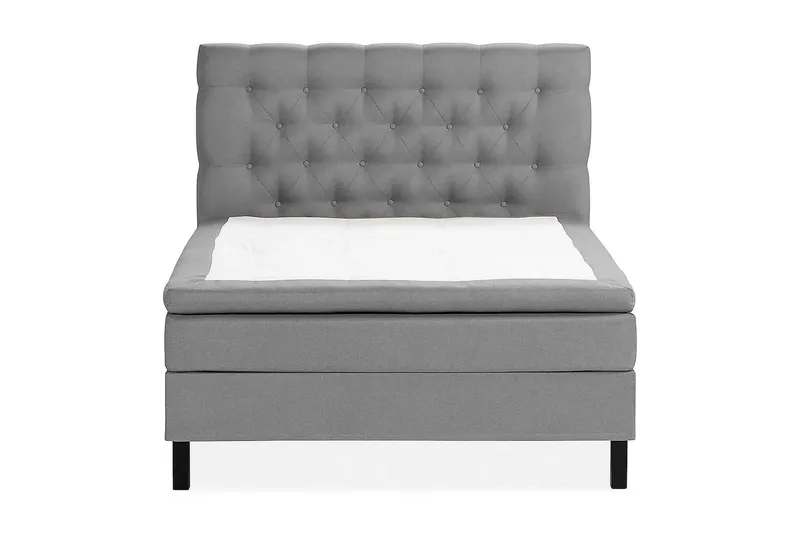 Scarlett Kontinentalsäng 120x200 Skummadrass, Grå