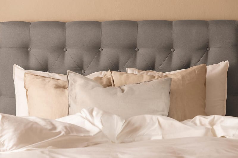 Scarlett Kontinentalsäng 120x200 Skummadrass - Grå - Möbler - Sovrum - Sängar - Kontinentalsängar